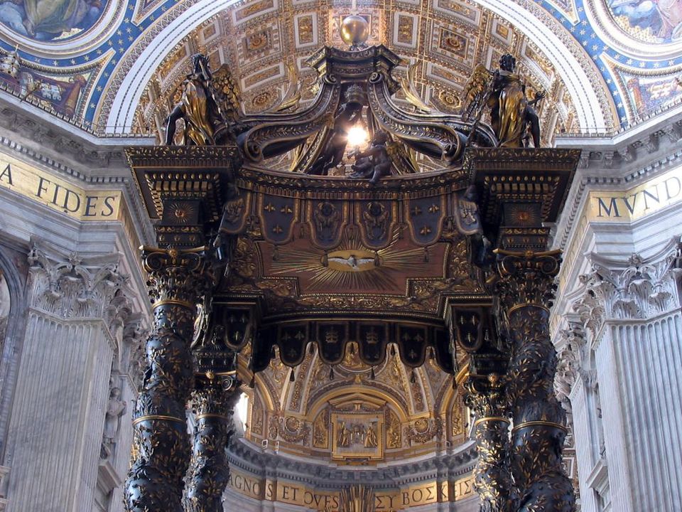 Baldacchino Of St. Peter | About, History, Construction, & More